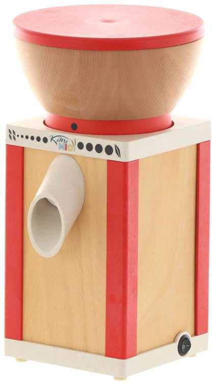 KoMo Mills - KoMo Mio Red Electric Grain Mill with Beechwood & Arboblend Housing - 02041