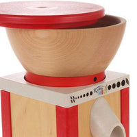 KoMo Mills - KoMo Mio Red Electric Grain Mill with Beechwood & Arboblend Housing - 02041