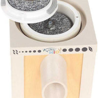 KoMo Mills - KoMo Mio White/Natural Electric Grain Mill with Beechwood & Arboblend Housing - 02039
