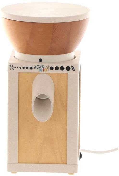 KoMo Mills - KoMo Mio White/Natural Electric Grain Mill with Beechwood & Arboblend Housing - 02039