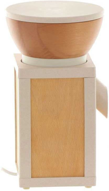 KoMo Mills - KoMo Mio White/Natural Electric Grain Mill with Beechwood & Arboblend Housing - 02039