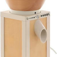 KoMo Mills - KoMo Mio White/Natural Electric Grain Mill with Beechwood & Arboblend Housing - 02039