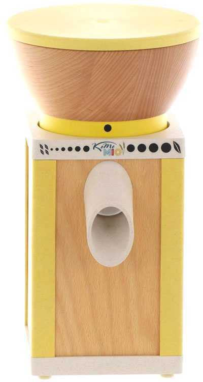 KoMo Mills - KoMo Mio Yellow Electric Grain Mill with Beechwood & Arboblend Housing - 02040