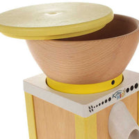 KoMo Mills - KoMo Mio Yellow Electric Grain Mill with Beechwood & Arboblend Housing - 02040