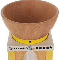 KoMo Mills - KoMo Mio Yellow Electric Grain Mill with Beechwood & Arboblend Housing - 02040