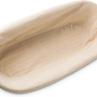 KoMo Mills - Oblong Bread Proofing Basket with Linen Liner - 06046