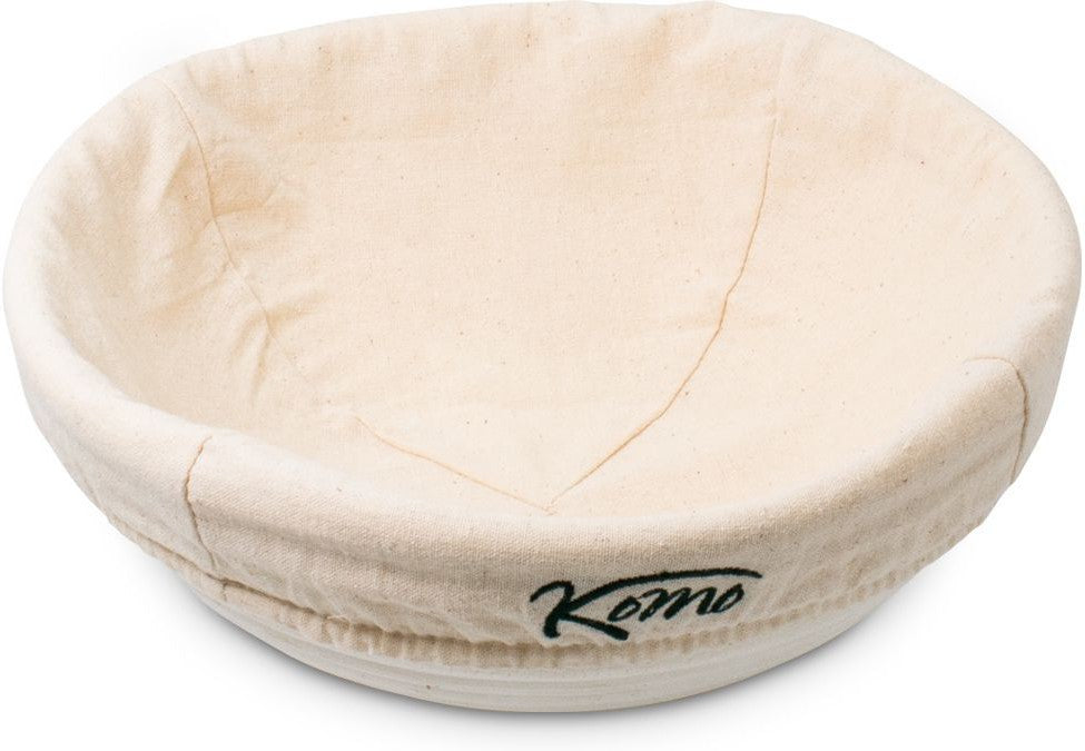 KoMo Mills - Round Proofing Basket with Linen Liner - 06045