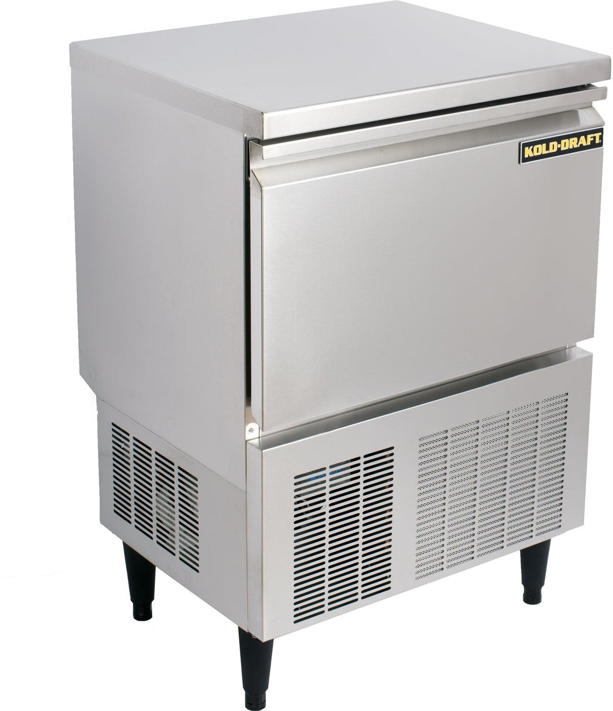 Kold Draft - 25"W 118 Lb Capacity Air Cooled Full Cube Undercounter Ice Machine - KD KD-110 (ETA 5-8 Weeks)