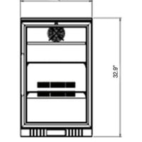 Kool-It - 24" Swing Glass Door Merchandiser Refrigerator - KGM-6 - DISCONTINUED