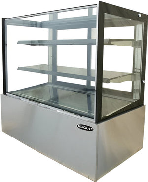 Kool-It - 36" Refrigerated Flat Glass Display Case - KBF-36