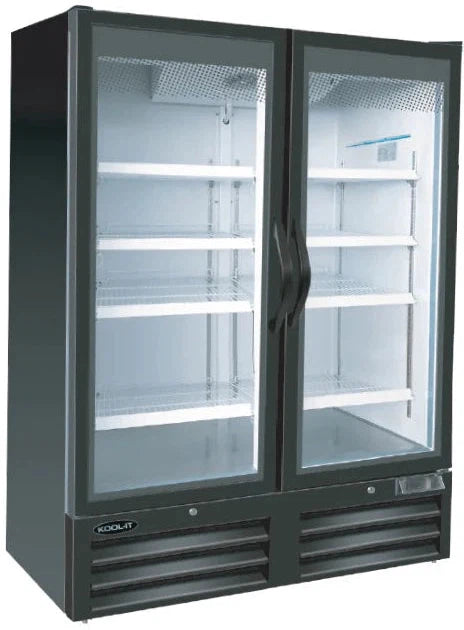 Kool-It - 52" Double Glass Door Display Refrigerator - KGR-52