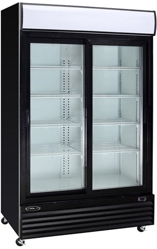 Kool-It - 52" Sliding Glass Door Merchandiser Refrigerator - KSM-42