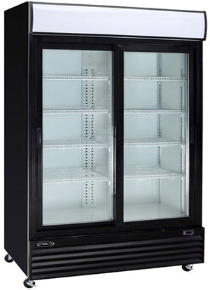 Kool-It - 52" Sliding Glass Door Merchandiser Refrigerator - KSM-50