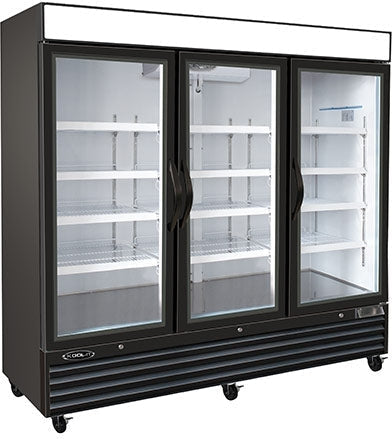 Kool-It - 81" Glass Door Merchandiser Freezer - KGF-72 DV (Available July - Order Now!)