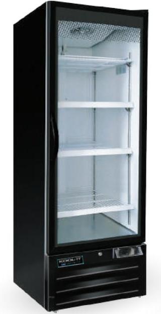 Kool-It - Infinity 27" Glass Door Reach-In Refrigerator - KINGDR26-HC