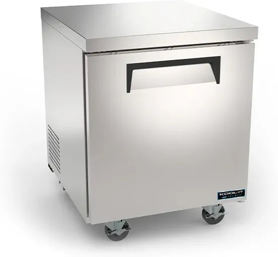 Kool-It - Infinity 27" Single Solid Door Undercounter Refrigerator - KIN27UCR-HC
