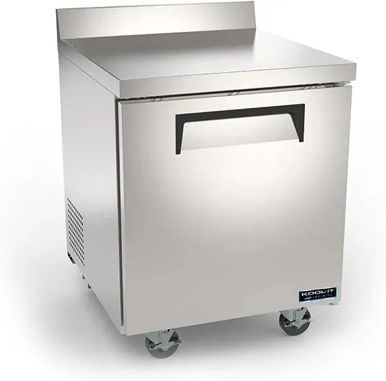 Kool-It - Infinity 27" Single Solid Door Worktop Refrigerator - KIN27WTR-HC