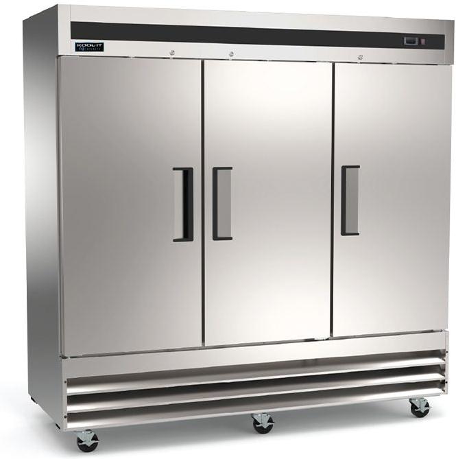 Kool-It - Infinity 81" Three Solid Doors Reach-in Freezer - KIN72F-HC