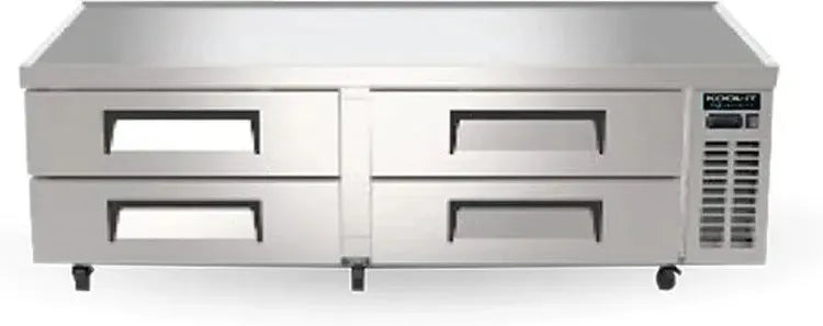 Kool-It - Infinity 84" Four Drawers Chef Base Refrigerator - KIN84CB-HC