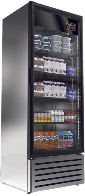Kool-It - SPECIAL ORDER - Signature - 24" Stainless Steel Merchandiser Refrigerator - LX-24RS