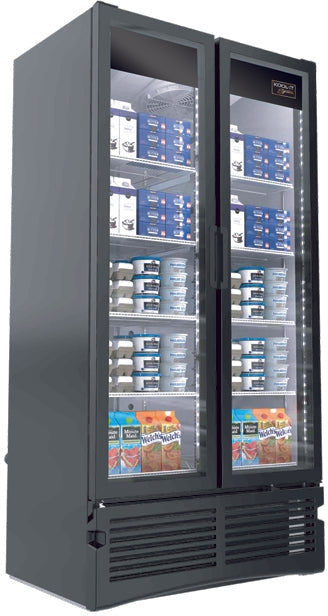 Kool-It - SPECIAL ORDER - Signature - 26.1 Cu. Ft. Black Merchandiser Refrigerator - LX-34RB