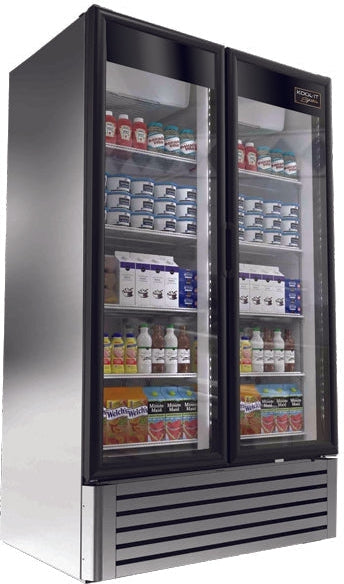 Kool-It - SPECIAL ORDER - Signature - 47" Stainless Steel Merchandiser Refrigerator - LX-40RS