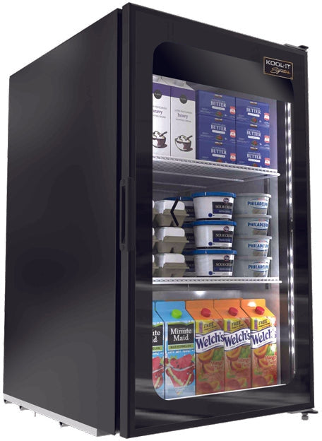 Kool-It - SPECIAL ORDER - Signature - 5.1 Cu. Ft. Black Merchandiser Refrigerator - LX-6RB