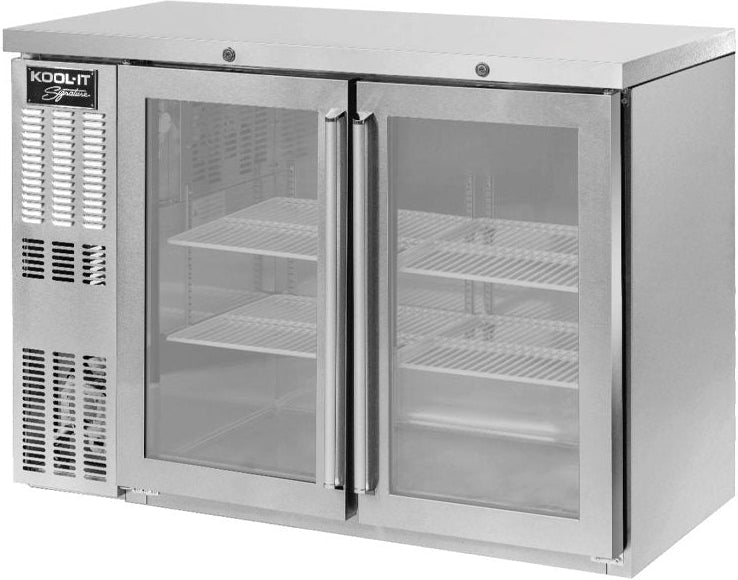 Kool-It - Signature - 48" Stainless Steel Back Bar - KNB-48-2SG