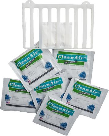 Koolaire - Cleanair™ Slime Inhibitor for Koolaire Ice Machines, Pack of 6 - K00206