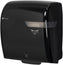 Kruger Products - Titan® Black Bold Electronic Hybrid Roll Towel Dispenser - KRU09989