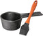 Kuchenprofi - 0.4 Qt Cast Iron Basting Set with Saucepan & Brush - K1066701000