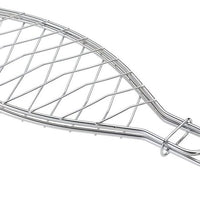 Kuchenprofi - 11.75" x 4.75" Large Silver Stainless Steel BBQ Fish Basket - K1066082800