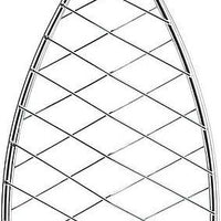 Kuchenprofi - 14" x 6" Large Silver Stainless Steel BBQ Fish Basket - K1066092800