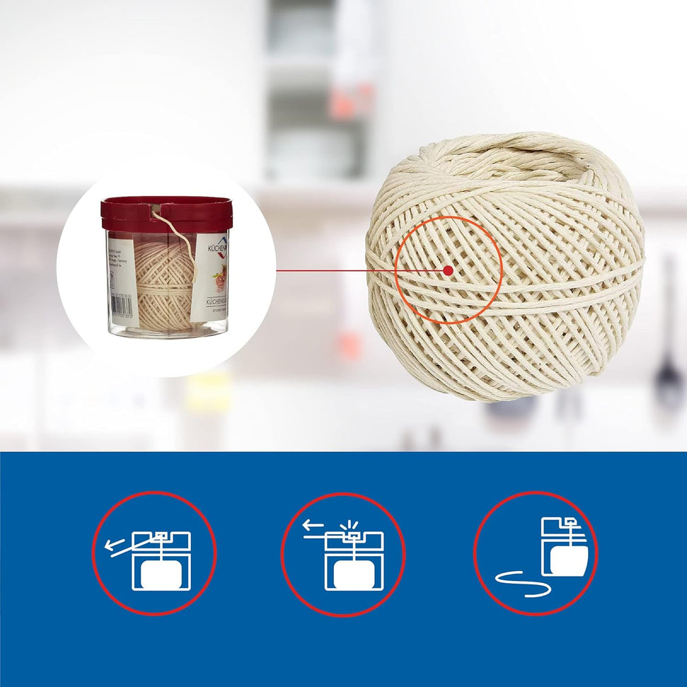 Kuchenprofi - 2 Pc Off-White Cotton Twine - K0925500002