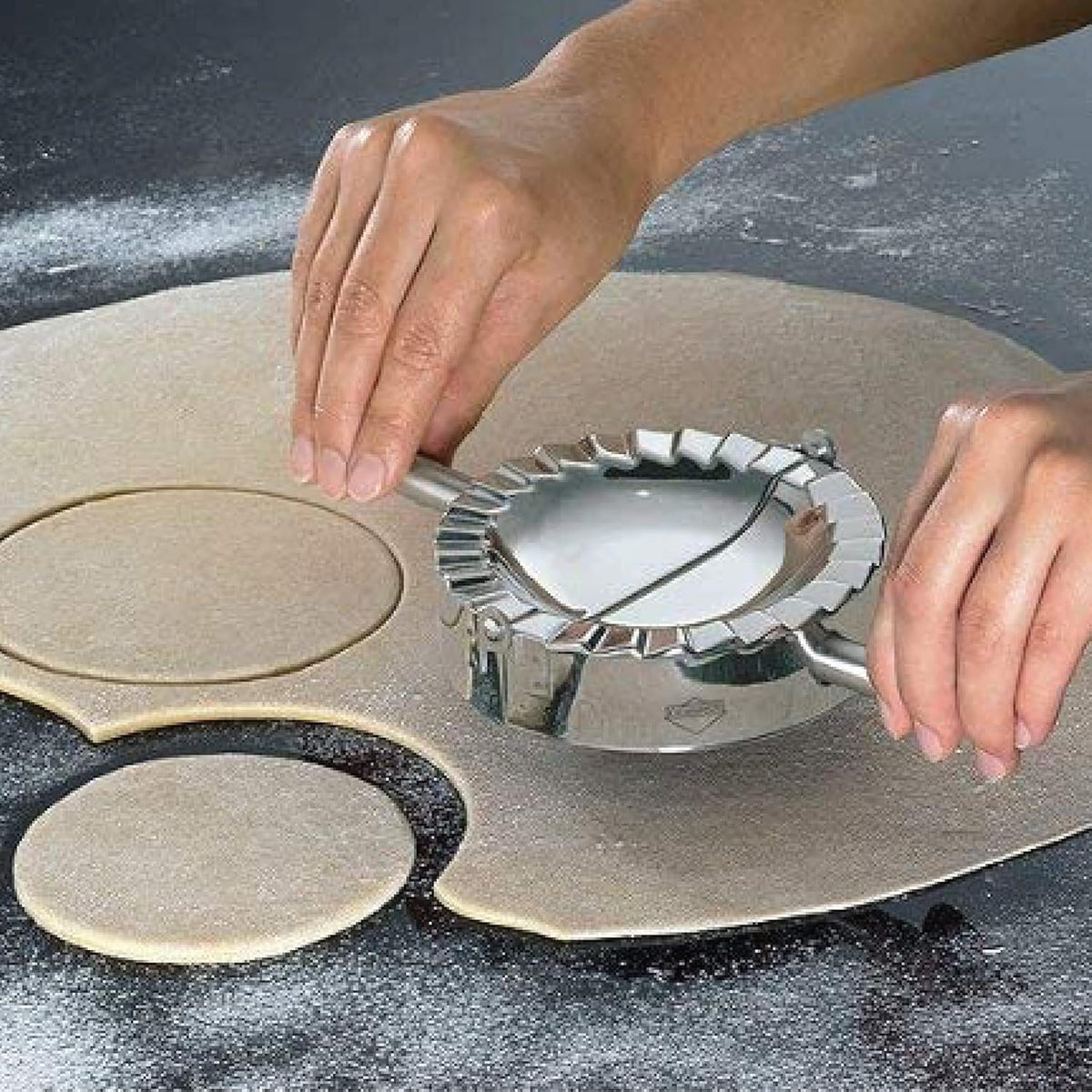 Kuchenprofi - 3.25" Stainless Steel Ravioli/Pierogi/Dumpling Press - K0803512800