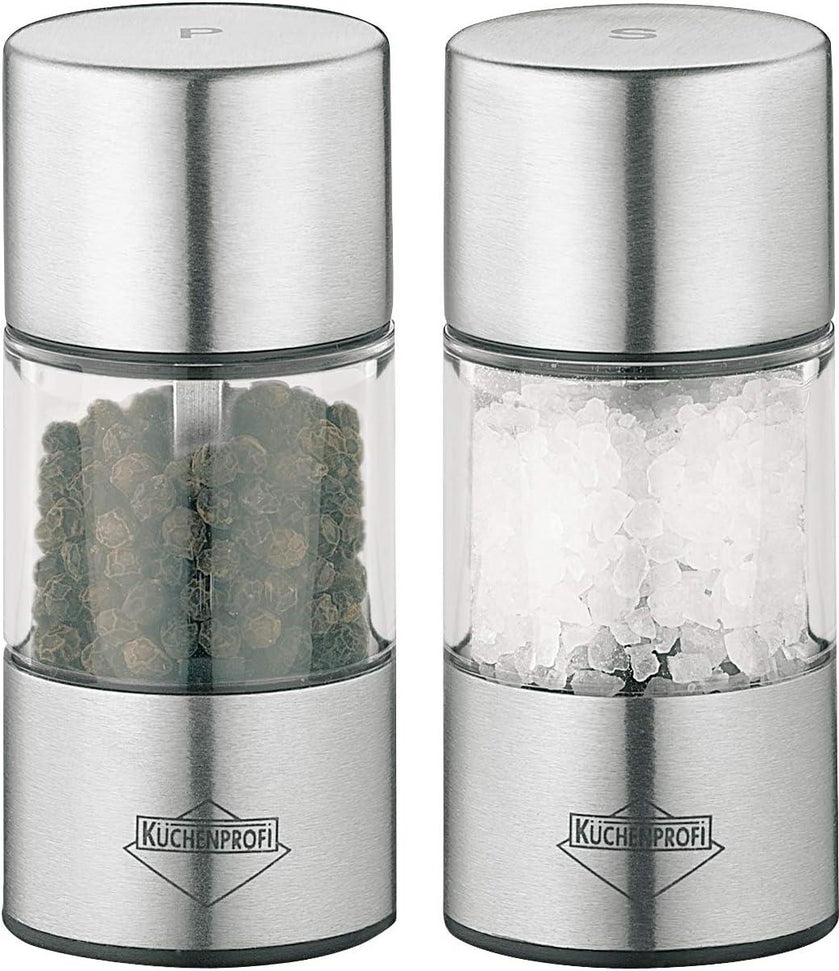 Kuchenprofi - 3.4" Clear Vienna Salt and Pepper Grinder Set - K3042552800