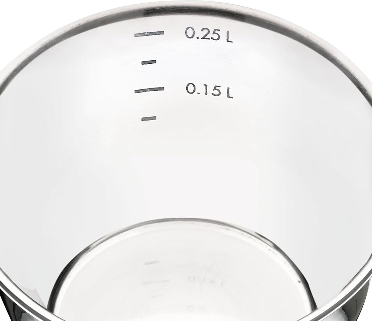 Kuchenprofi - 4" Stainless Steel Saucepan with Clad Bottom - K2370002810