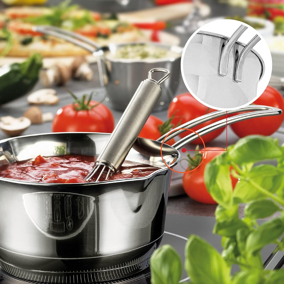 Kuchenprofi - 4" Stainless Steel Saucepan with Clad Bottom - K2370002810