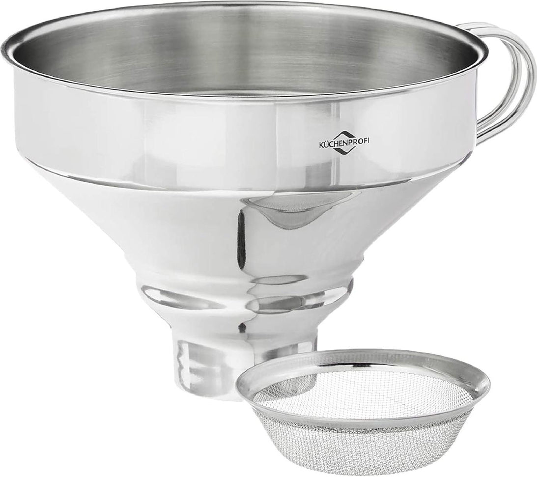 Kuchenprofi - 5" Stainless Steel Funnel with Filter - K0920152800