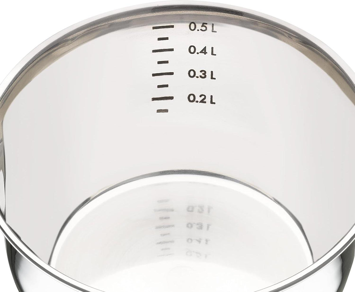 Kuchenprofi - 5" Stainless Steel Saucepan with Clad Bottom - K2370002812