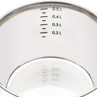 Kuchenprofi - 5" Stainless Steel Saucepan with Clad Bottom - K2370002812