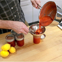 Kuchenprofi - 5.5" Stainless Steel Wide Mouth Canning Funnel - K0920182800