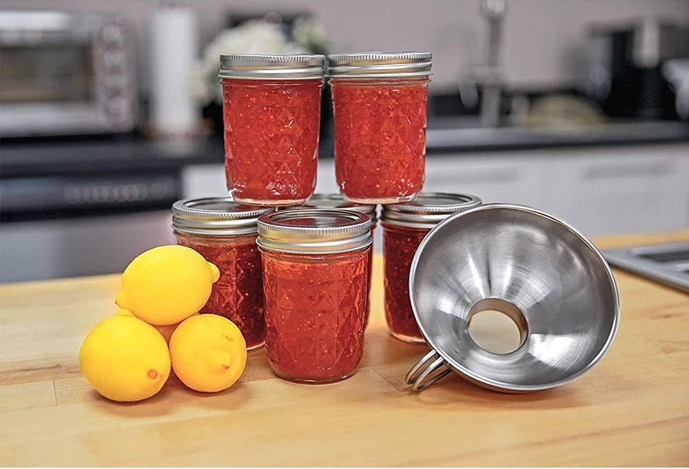 Kuchenprofi - 5.5" Stainless Steel Wide Mouth Canning Funnel - K0920182800