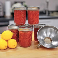 Kuchenprofi - 5.5" Stainless Steel Wide Mouth Canning Funnel - K0920182800