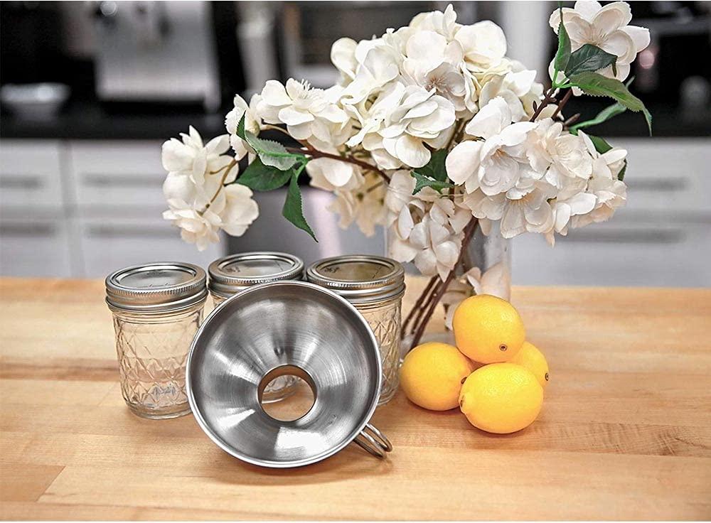 Kuchenprofi - 5.5" Stainless Steel Wide Mouth Canning Funnel - K0920182800