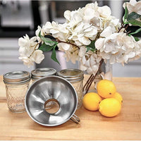 Kuchenprofi - 5.5" Stainless Steel Wide Mouth Canning Funnel - K0920182800