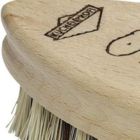 Kuchenprofi - 5.5" Vegetable Brush & Scrubber for Food with Wood Handle - K0973501000