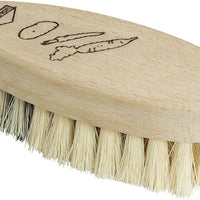 Kuchenprofi - 5.5" Vegetable Brush & Scrubber for Food with Wood Handle - K0973501000