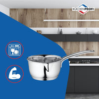 Kuchenprofi - 6" Stainless Steel Saucepan with Clad Bottom - K2370502816