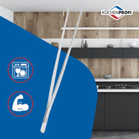 Kuchenprofi - 8.75" Stainless Steel Silver Tweezers Tongs - K1068002822